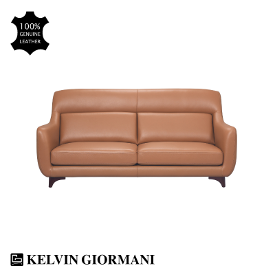 Riccio Full Leather 3-Seater Sofa